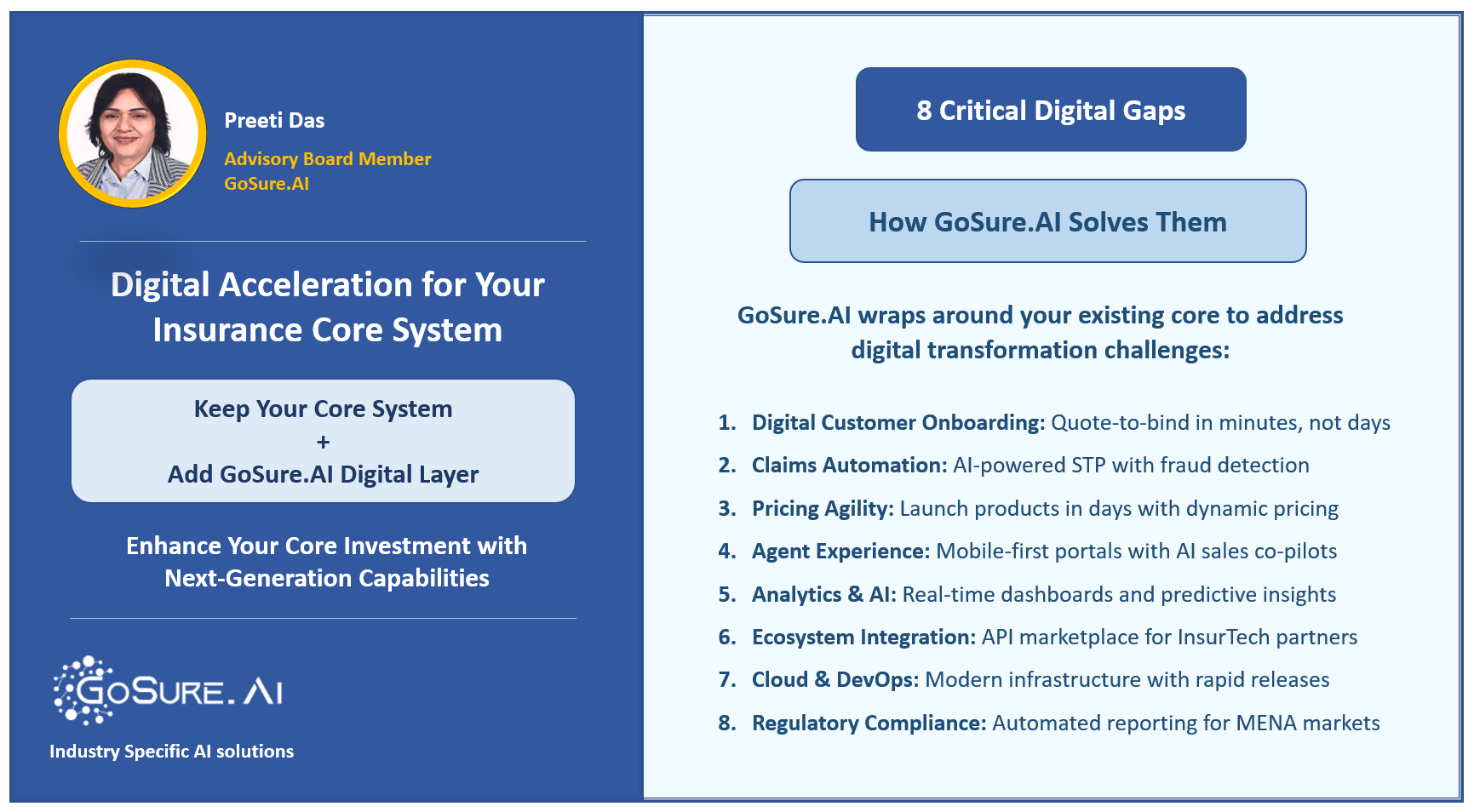 Digital Acceleration for Insurance Core
